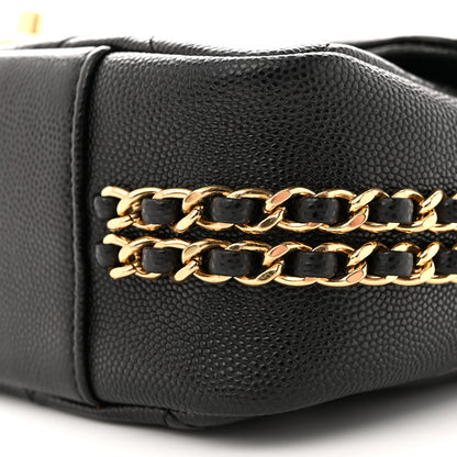 Chanel Caviar Quilted Small CC You Flap Black 10 of 10