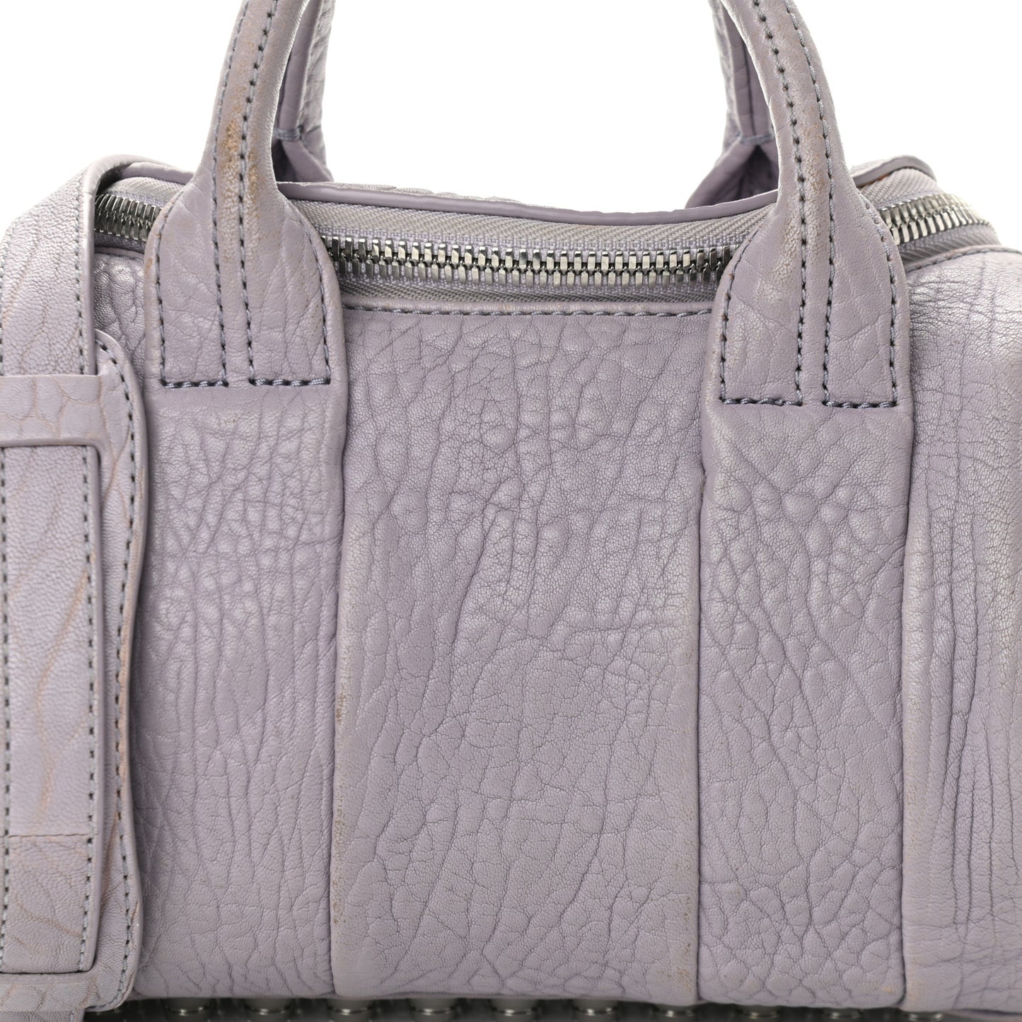 Pebbled Lambskin Mini Rockie Lavender Rodhium Hardware