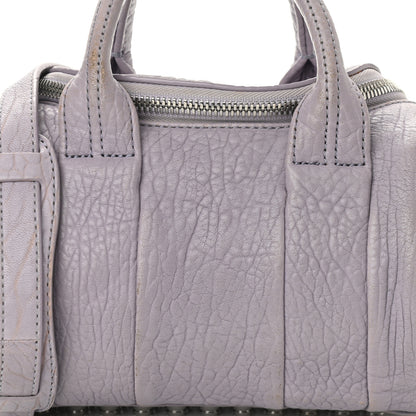 Alexander Wang Pebbled Lambskin Mini Rockie Lavender Rodhium Hardware 7 of 21