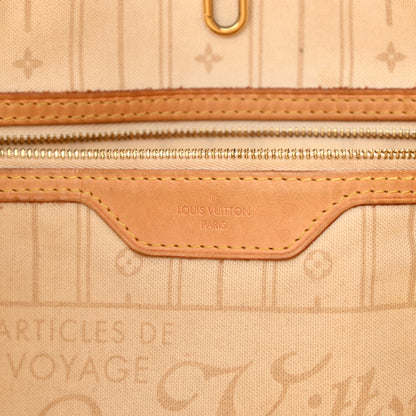 Louis Vuitton Damier Azur Neverfull MM 6 of 11