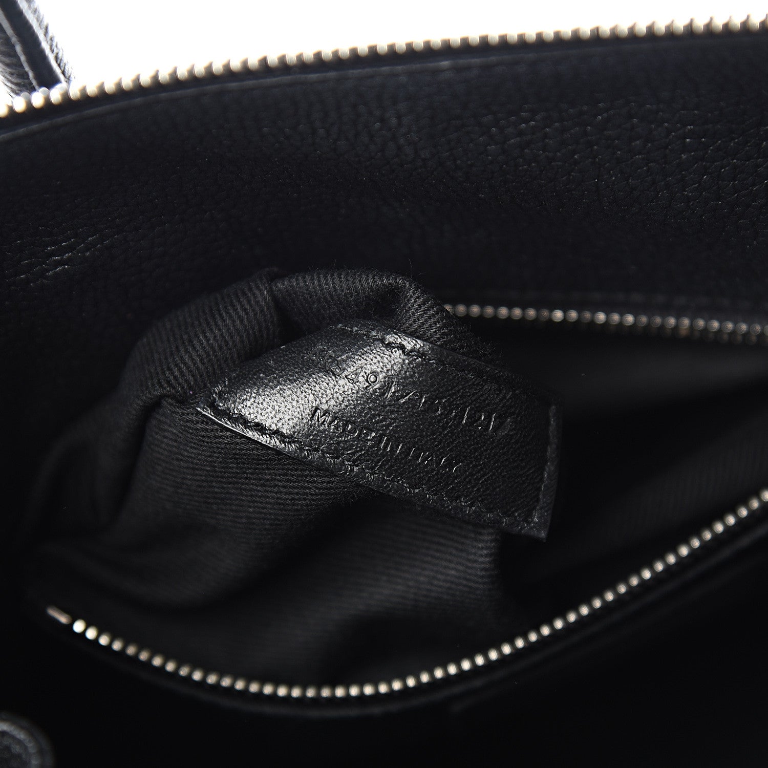 Saint Laurent Grained Calfskin Baby Sac De Jour Souple Black 6 of 9