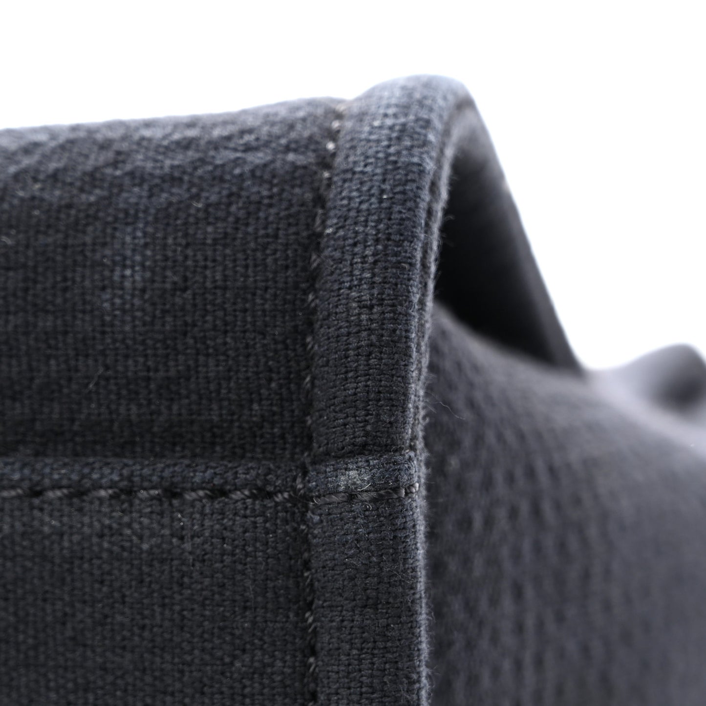 Mixed Fibers Small Deauville Tote Black