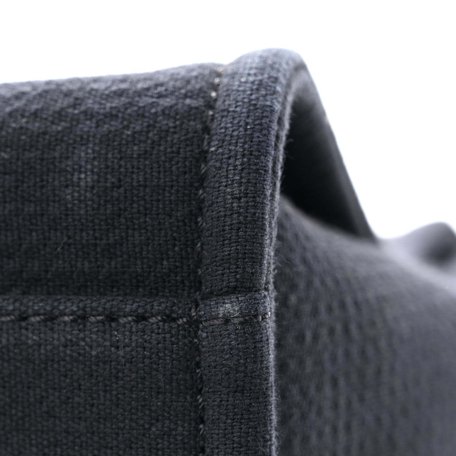 Chanel Mixed Fibers Small Deauville Tote Black 13 of 14