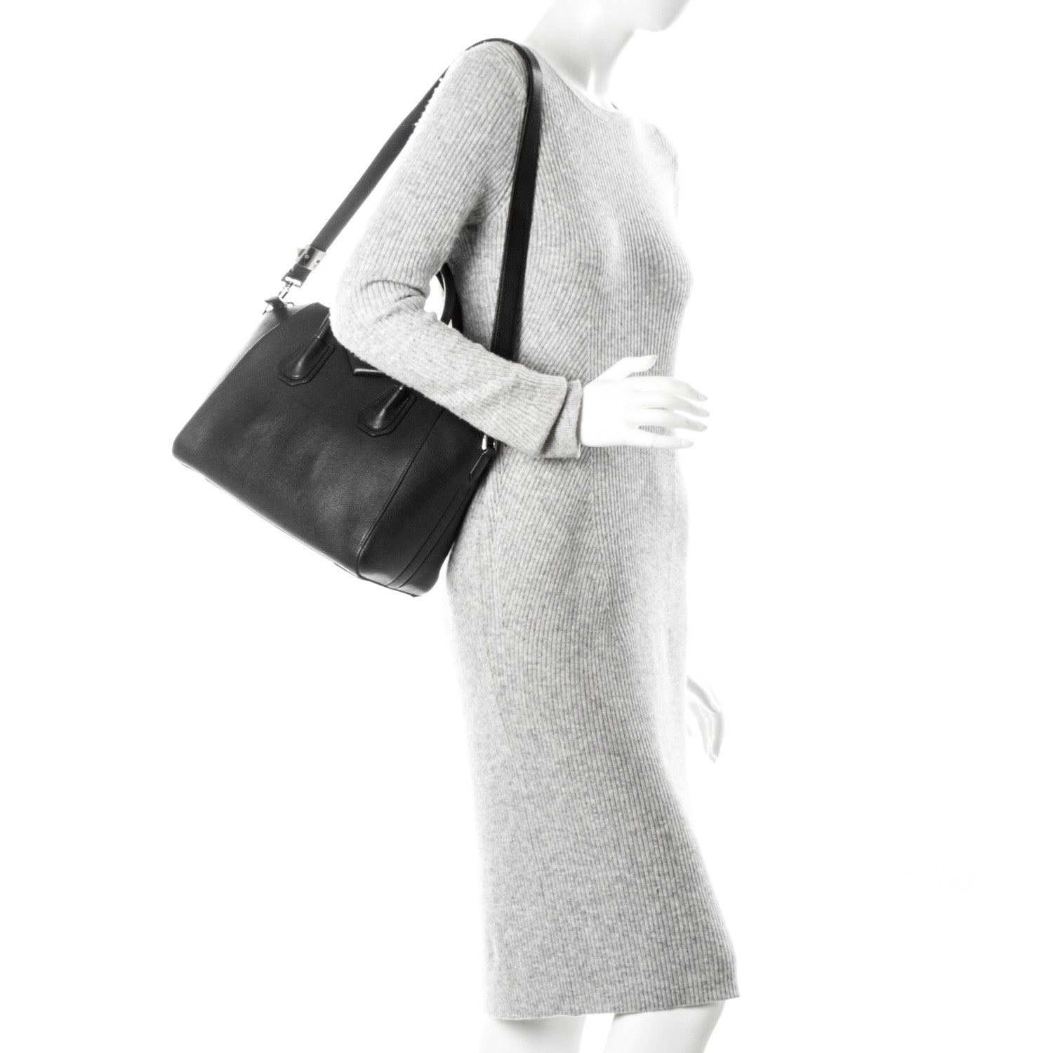 Givenchy Sugar Goatskin Small Antigona Black 2 of 7