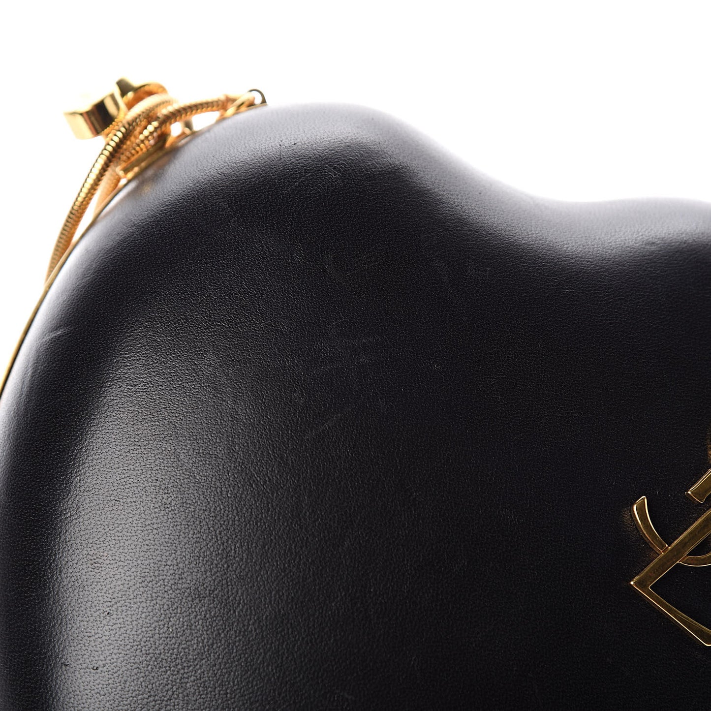 Calfskin Monogram Love Box Bag Black