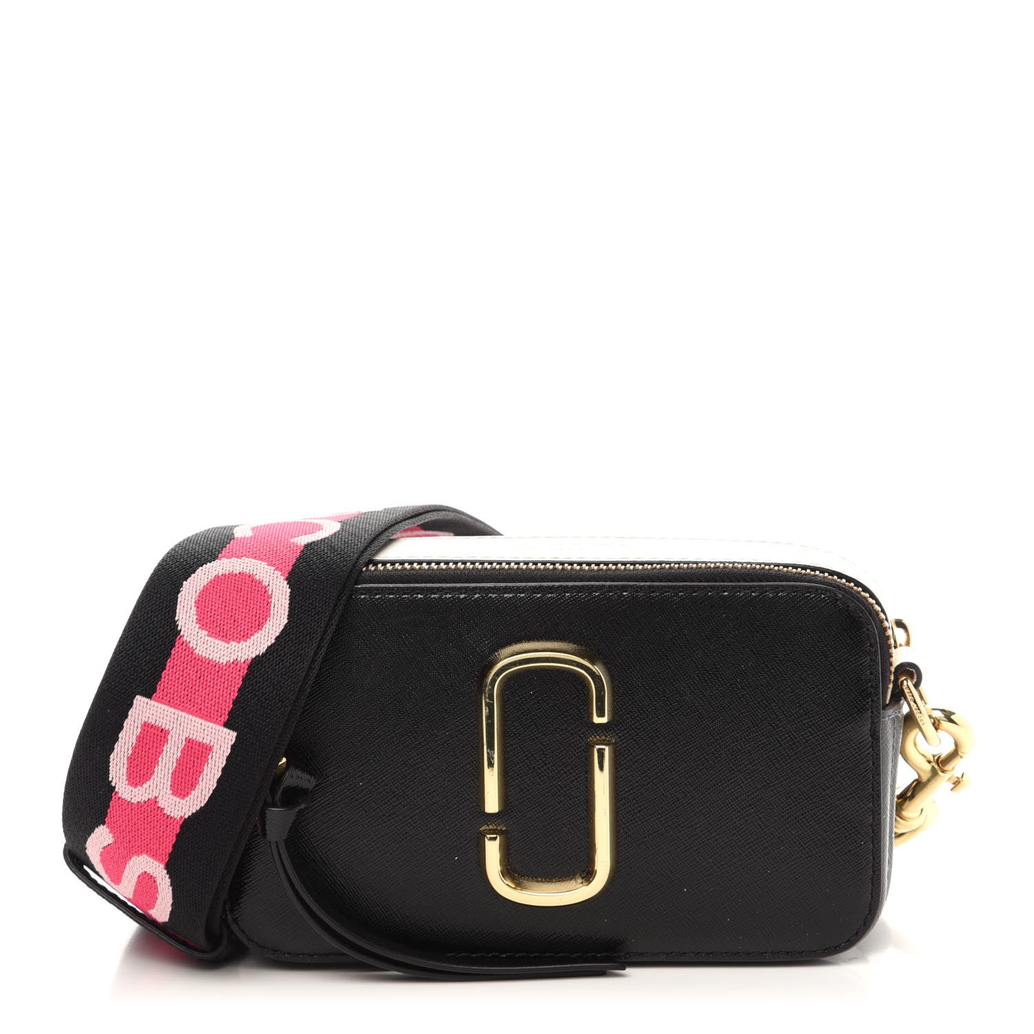 Marc Jacobs Saffiano Snapshot Camera Bag Black 1 of 11