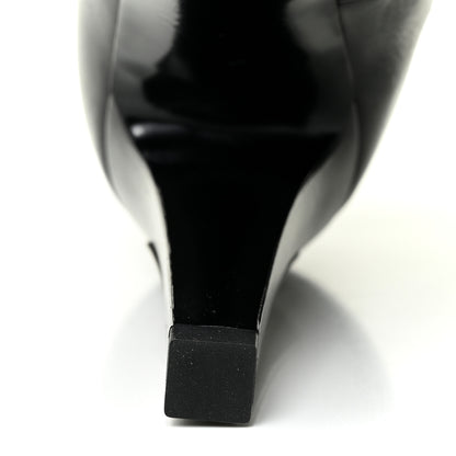 Chanel Lambskin Booties 37.5 Black 9 of 14