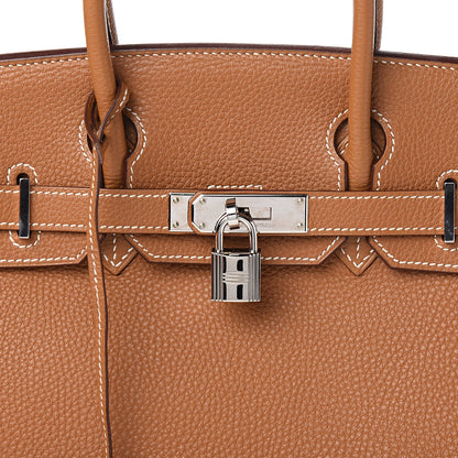 Hermes Togo Birkin 30 Gold 7 of 11