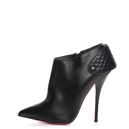 Christian Louboutin Nappa Huguette 120 Ankle Boots 40 Black 1 of 8