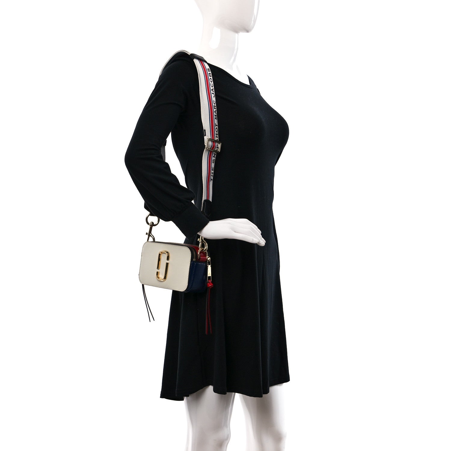 Marc Jacobs Saffino Small Snapshot Camera Bag Coconut Multi 2 of 10