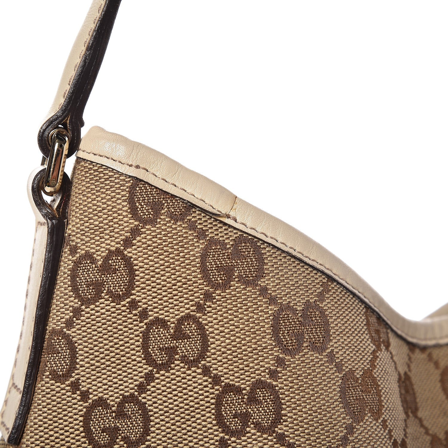 Gucci Monogram Medium New Britt Hobo Off White 10 of 10
