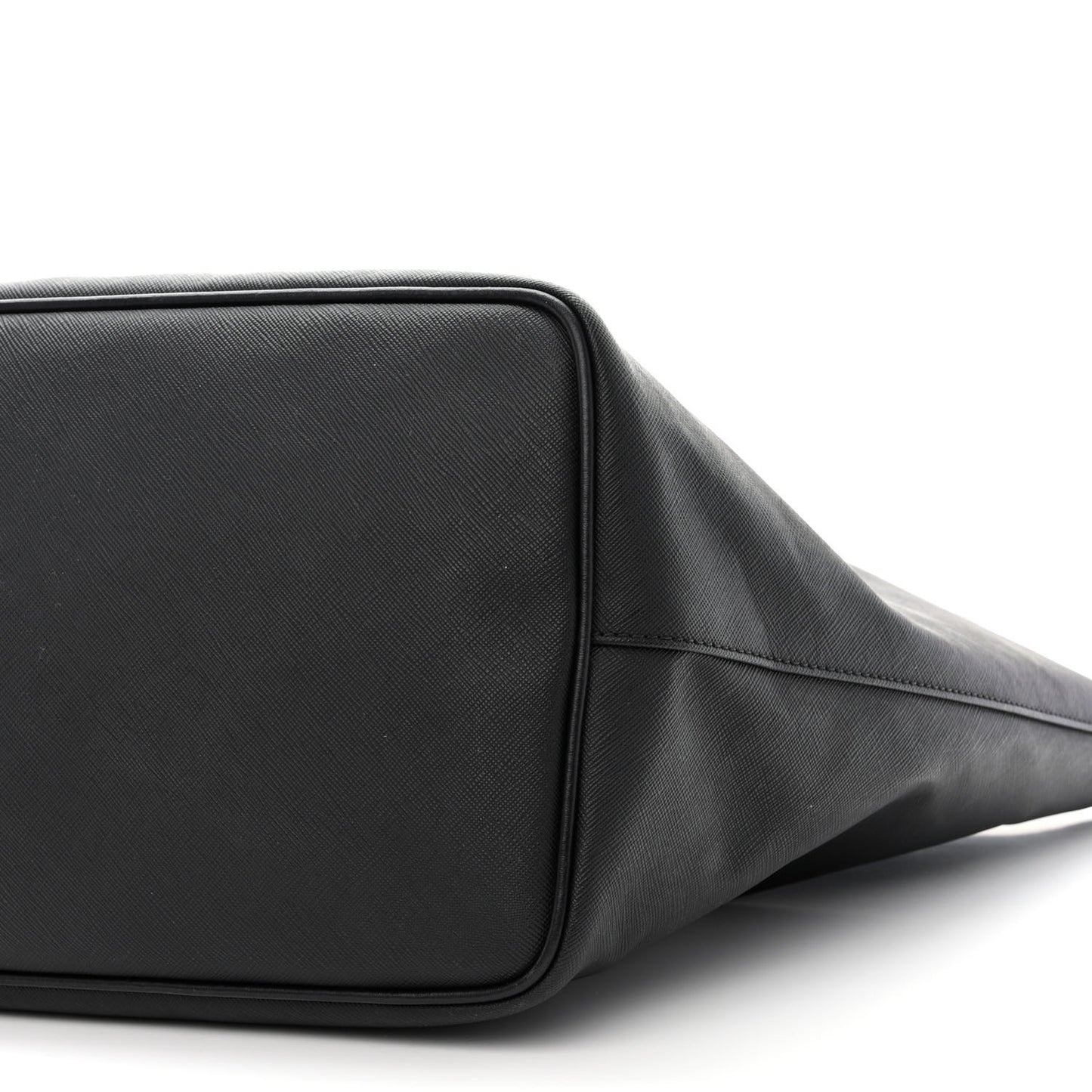 Coated Canvas Peacock Print Small Antigona Tote Black