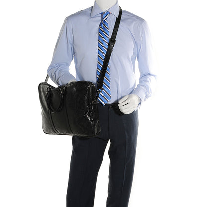 Gucci Imprime Monogram Medium Briefcase Black 2 of 9