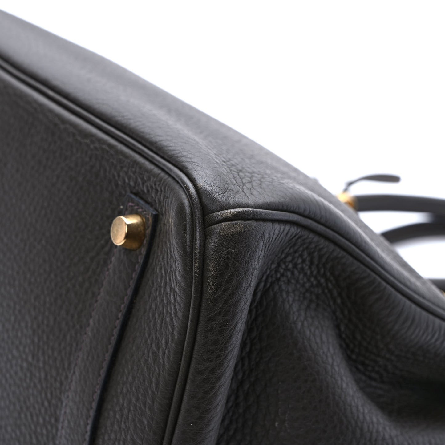 Togo Birkin 35 Vert Bronze