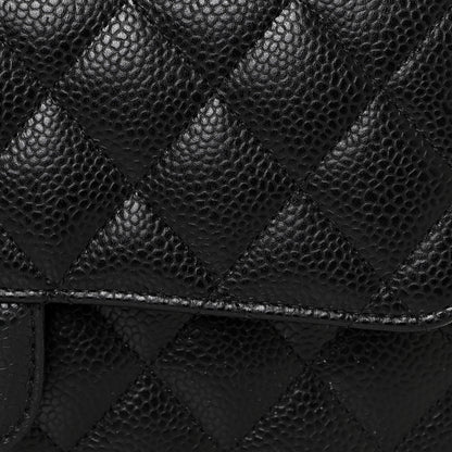 Chanel Caviar Quilted Small Double Flap Black 8 of 11