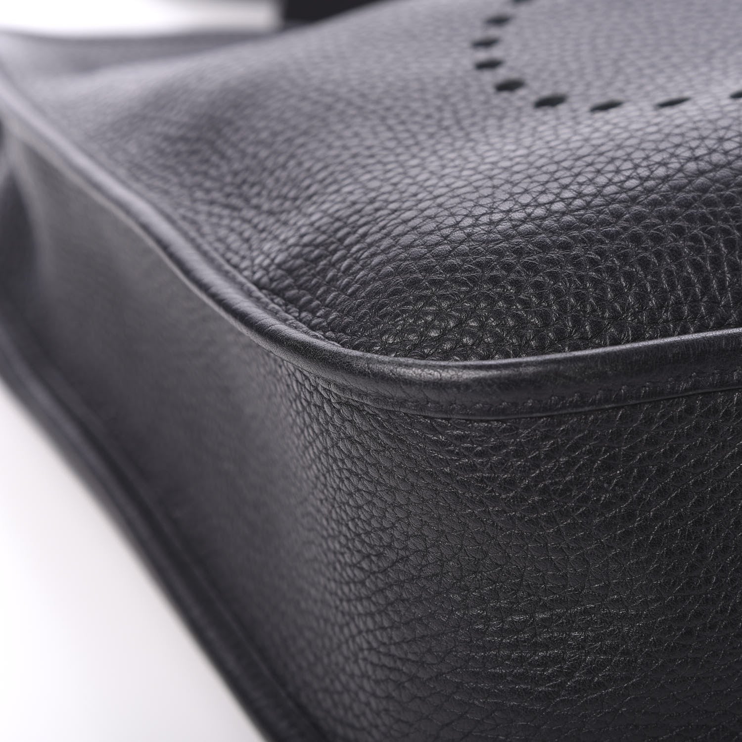 Hermes Taurillon Clemence Evelyne III GM Black 8 of 11