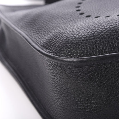 Hermes Taurillon Clemence Evelyne III GM Black 8 of 11