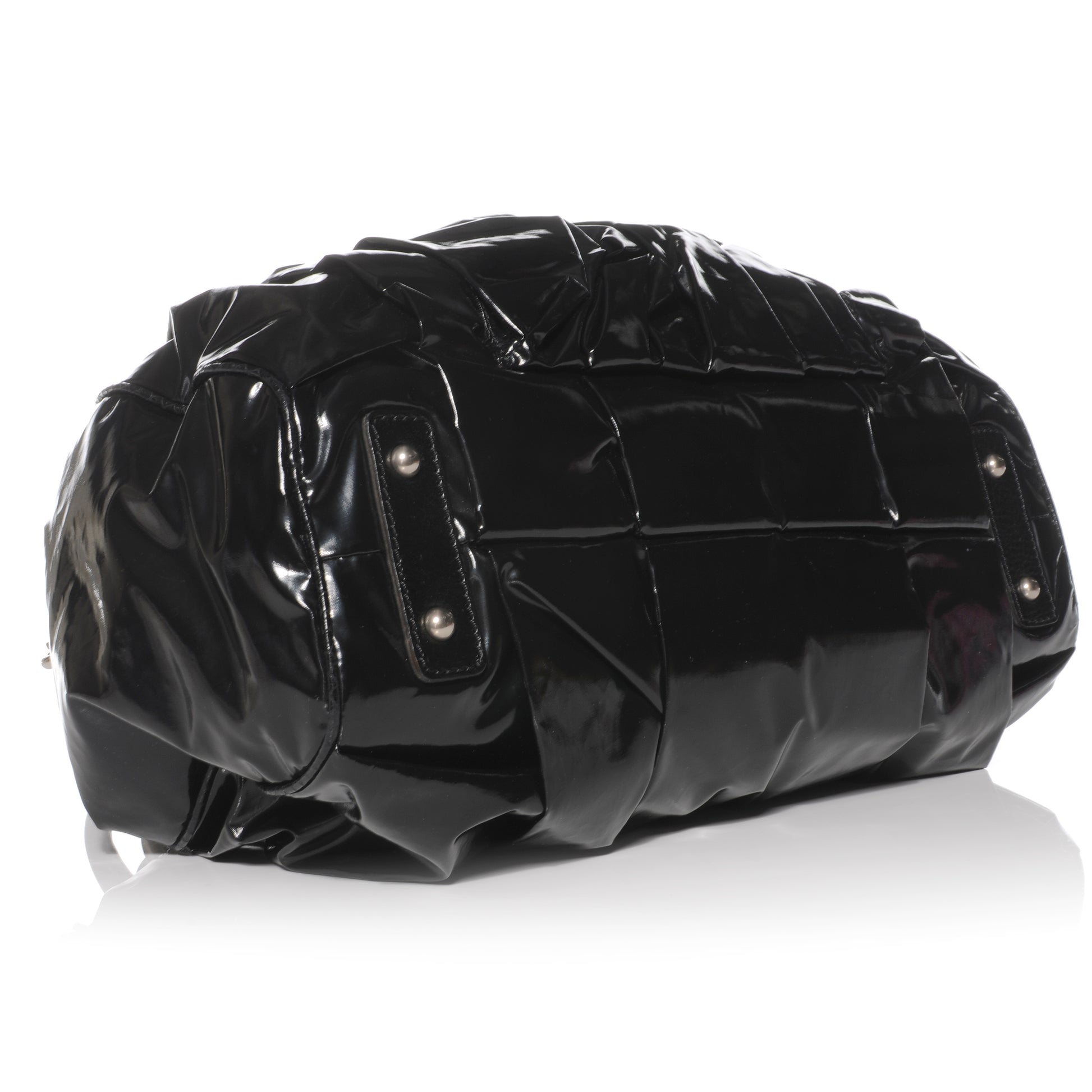 Marc Jacobs Vinyl and Leather Parachute Stam Black 4 of 7