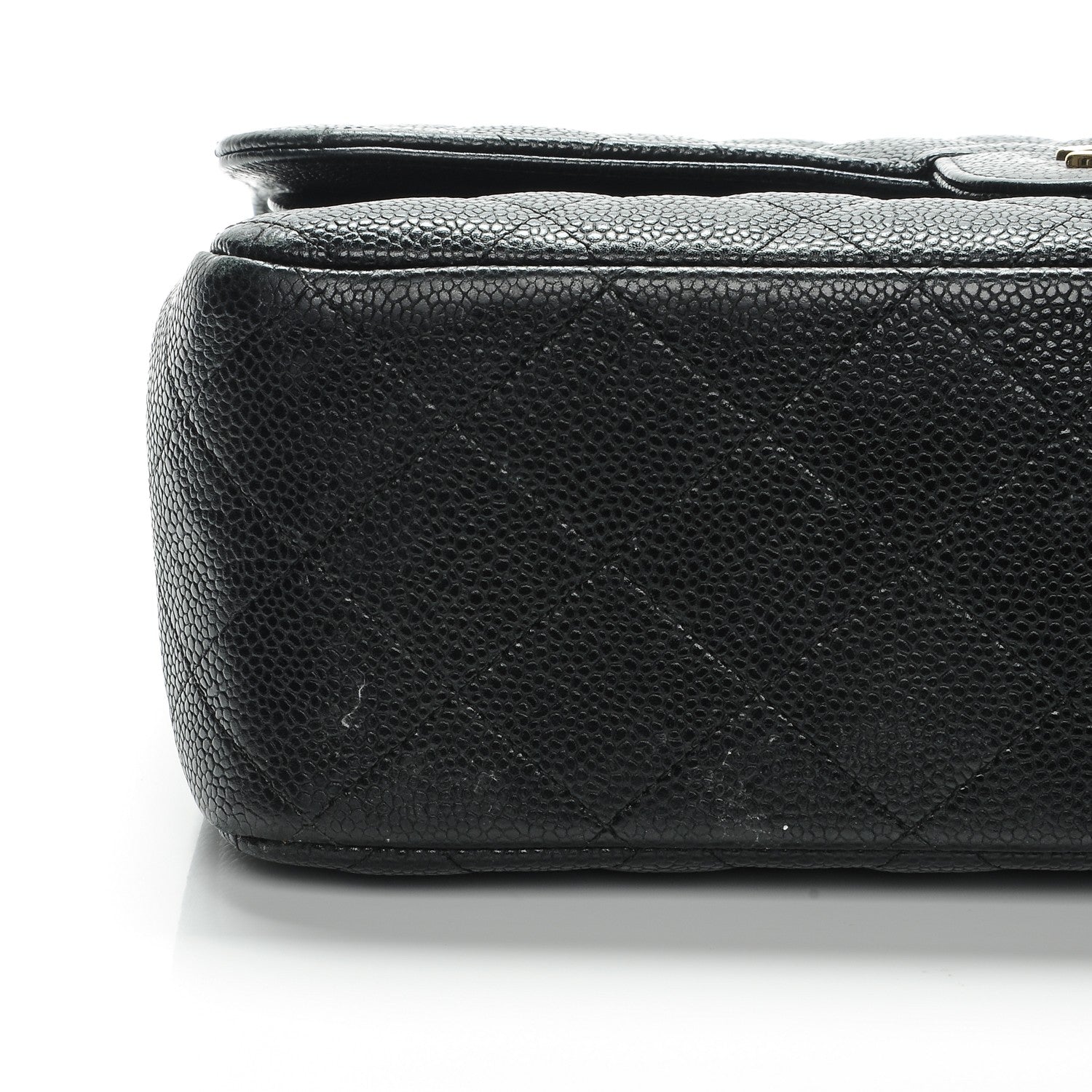 Chanel Caviar Quilted Jumbo Double Flap Black 8 of 11