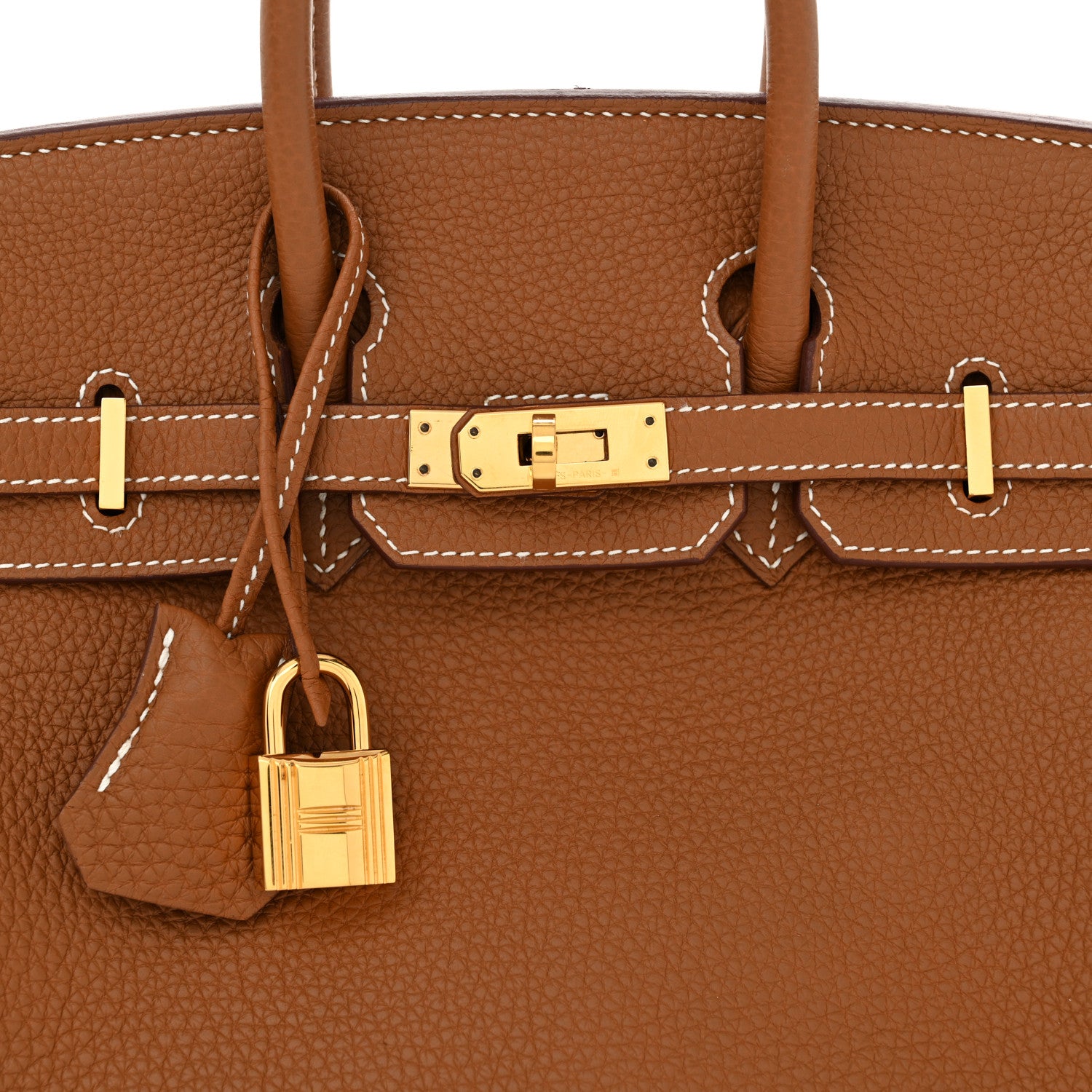 Hermes Togo Birkin 25 Gold 8 of 11