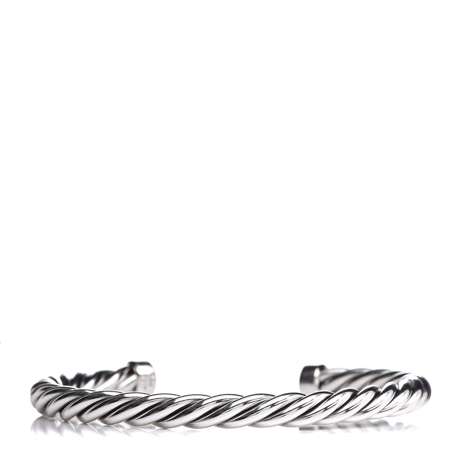 Sterling Silver Black Onyx Cable Classics Bracelet