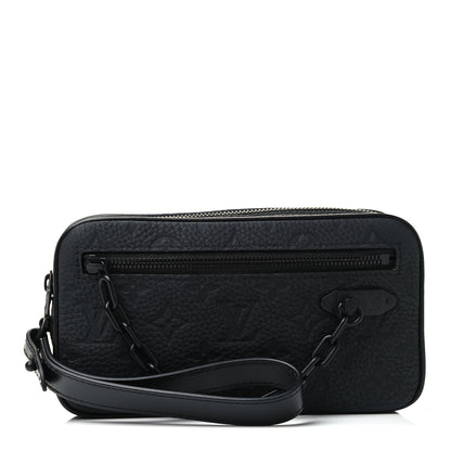 Louis Vuitton Taurillon Monogram Pochette Volga Black 1 of 4