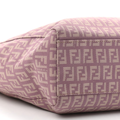 Fendi Zucchino Cuoio Shopping Tote Lilla 9 of 15