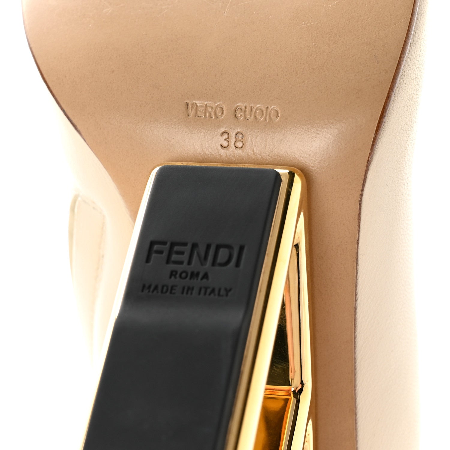Fendi Nappa Fendi First 95mm Booties 38 Connecticut 7 of 10