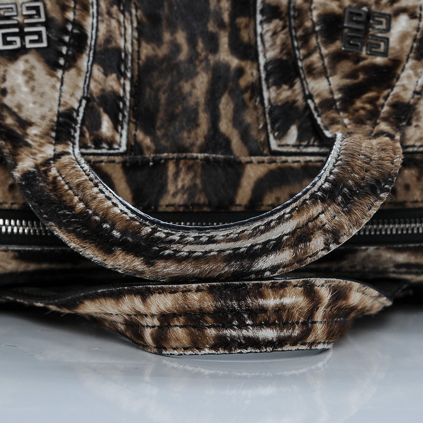 Calf Hair Leopard Print Medium Nightingale