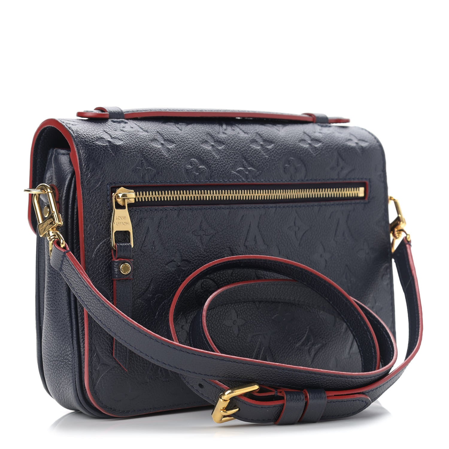 Louis Vuitton Empreinte Pochette Metis Marine Rouge 3 of 9