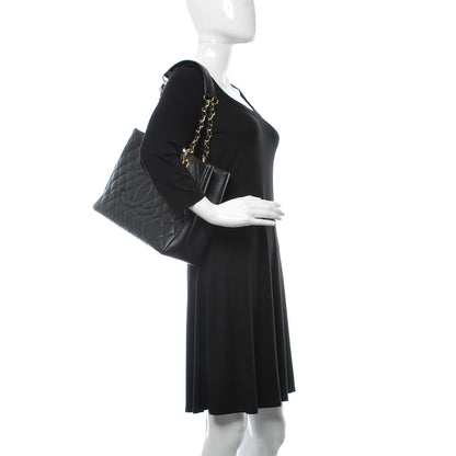 Chanel Caviar Quilted Grand Shopping Tote GST Black 2 of 11
