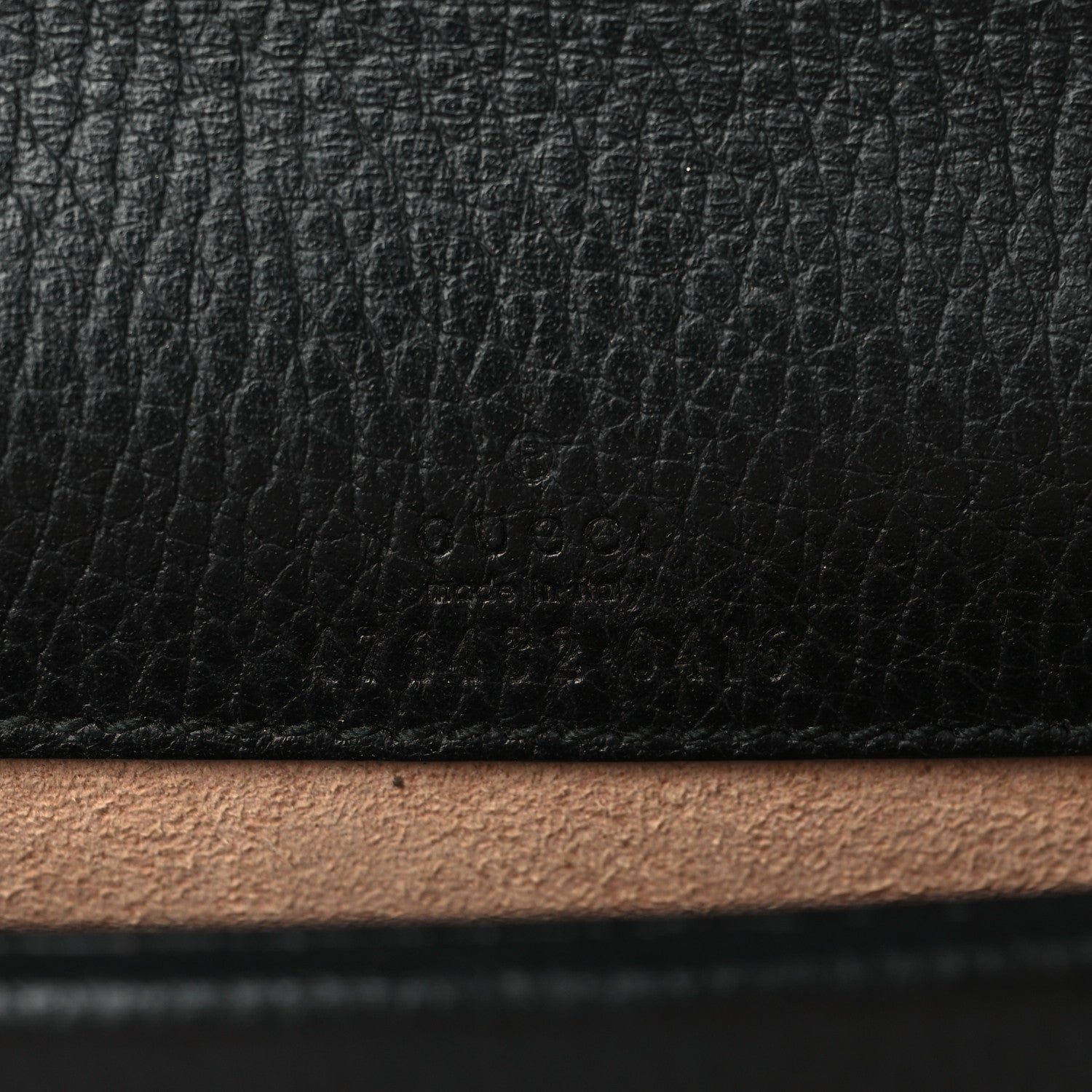 Gucci Calfskin Super Mini Dionysus Shoulder Bag Black 6 of 7