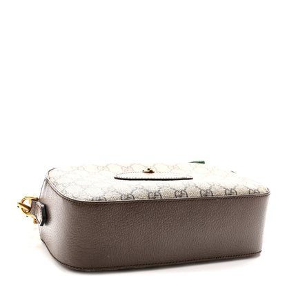 Gucci GG Supreme Monogram Web Neo Vintage Shoulder Bag Beige New Acero Crop 4 of 10