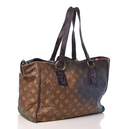 Louis Vuitton Monogram Karung Heartbreak Jokes Tote Violet 3 of 14