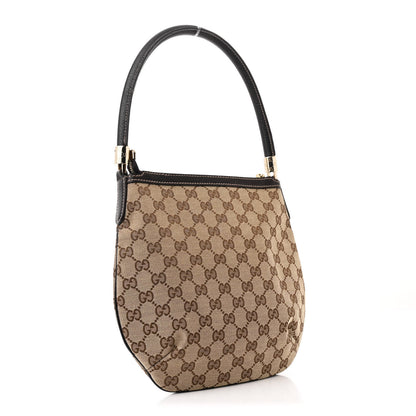 Gucci Monogram Hobo Dark Brown 3 of 11
