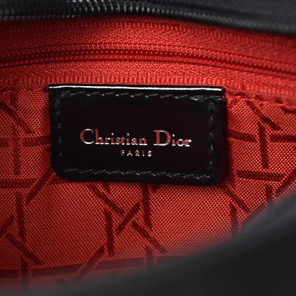 Christian Dior Nylon Cannage Medium Lady Dior Black 6 of 7