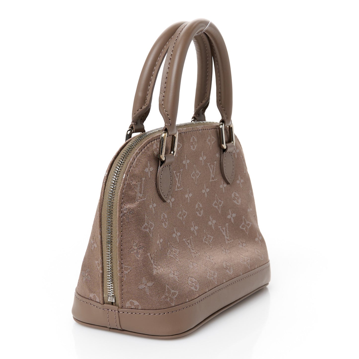 Satin Monogram Little Alma Taupe