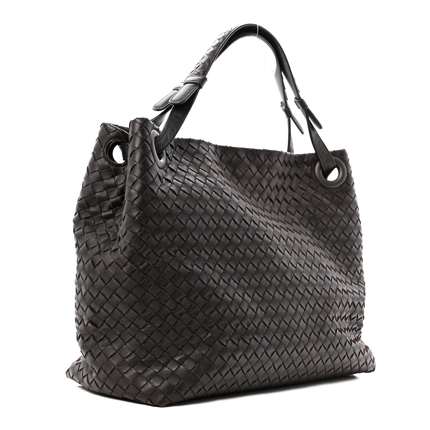 Bottega Veneta Nappa Intrecciato Garda Bag Ebano 3 of 15