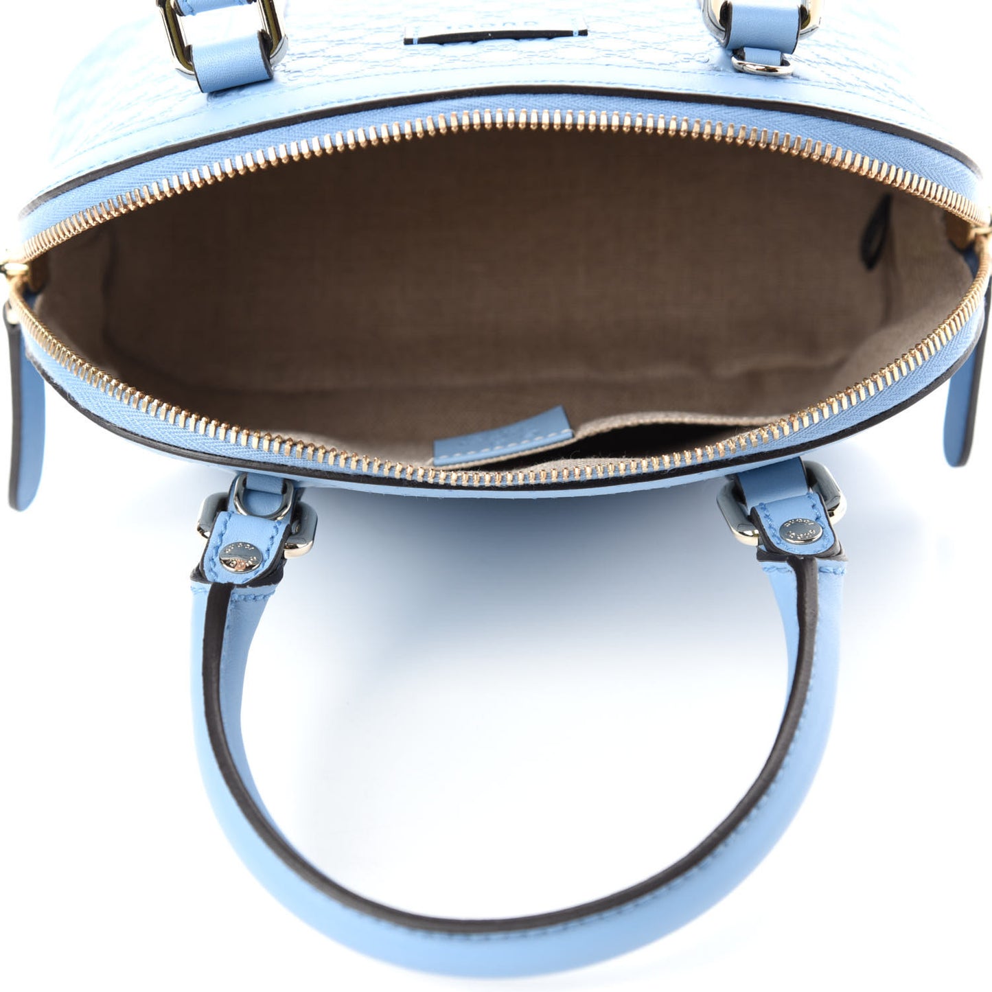 Microguccissima Mini Dome Bag Mineral Blue