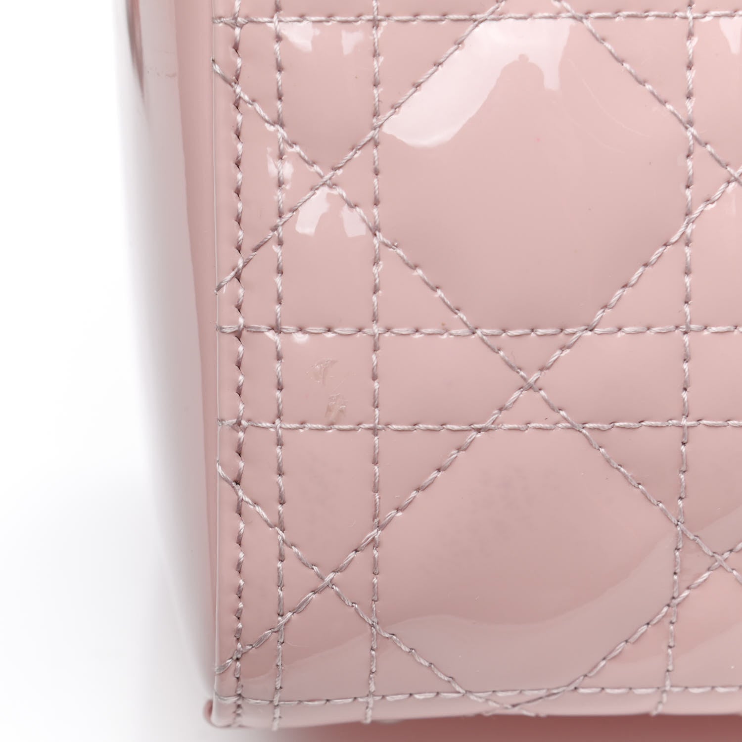 Christian Dior Patent Cannage Large Lady Dior Light Pink 8 of 8