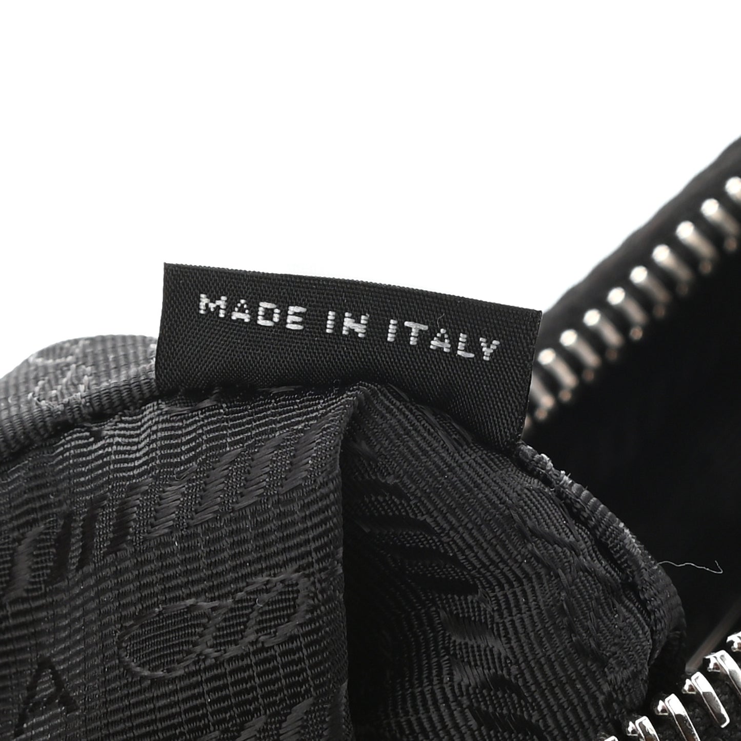 Tessuto Nylon Mini Re-Edition 2000 Bag Black