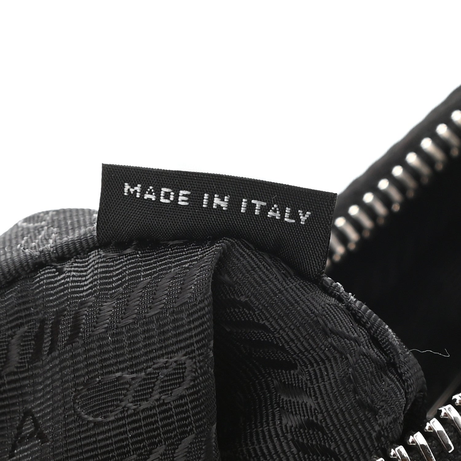 Prada Tessuto Nylon Mini Re-Edition 2000 Bag Black 7 of 9