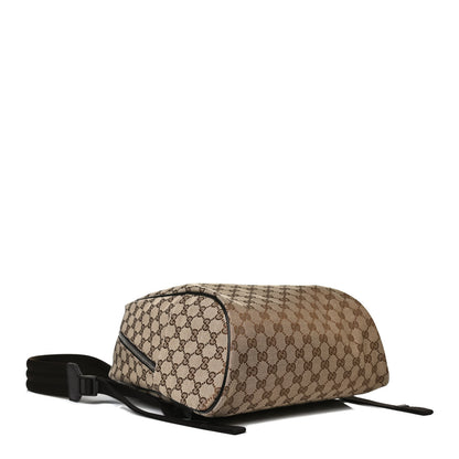 Gucci GG Monogram Travel Backpack Dark Brown 3 of 10