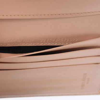 Saint Laurent Calfskin Trifold Wallet Pale Pink 7 of 12
