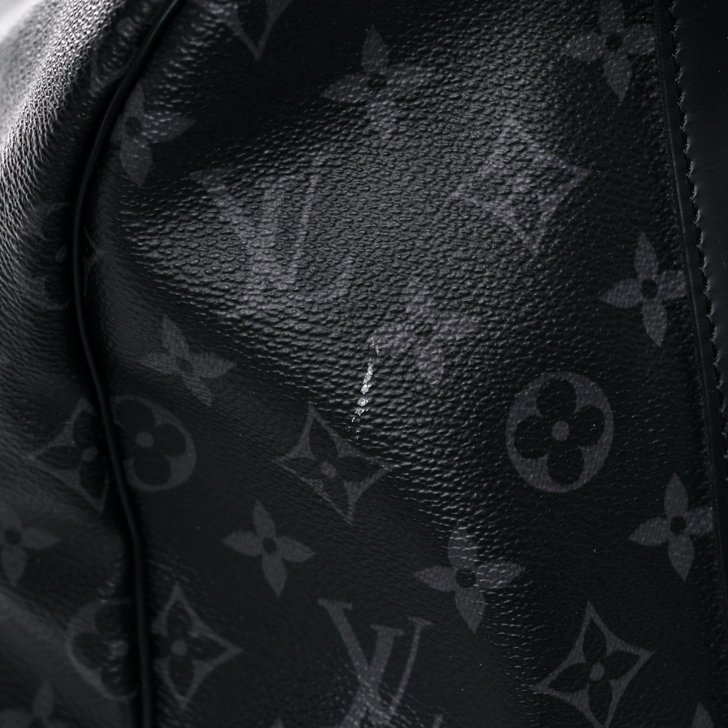 Louis Vuitton Monogram Eclipse Keepall Bandouliere 55 21 of 25