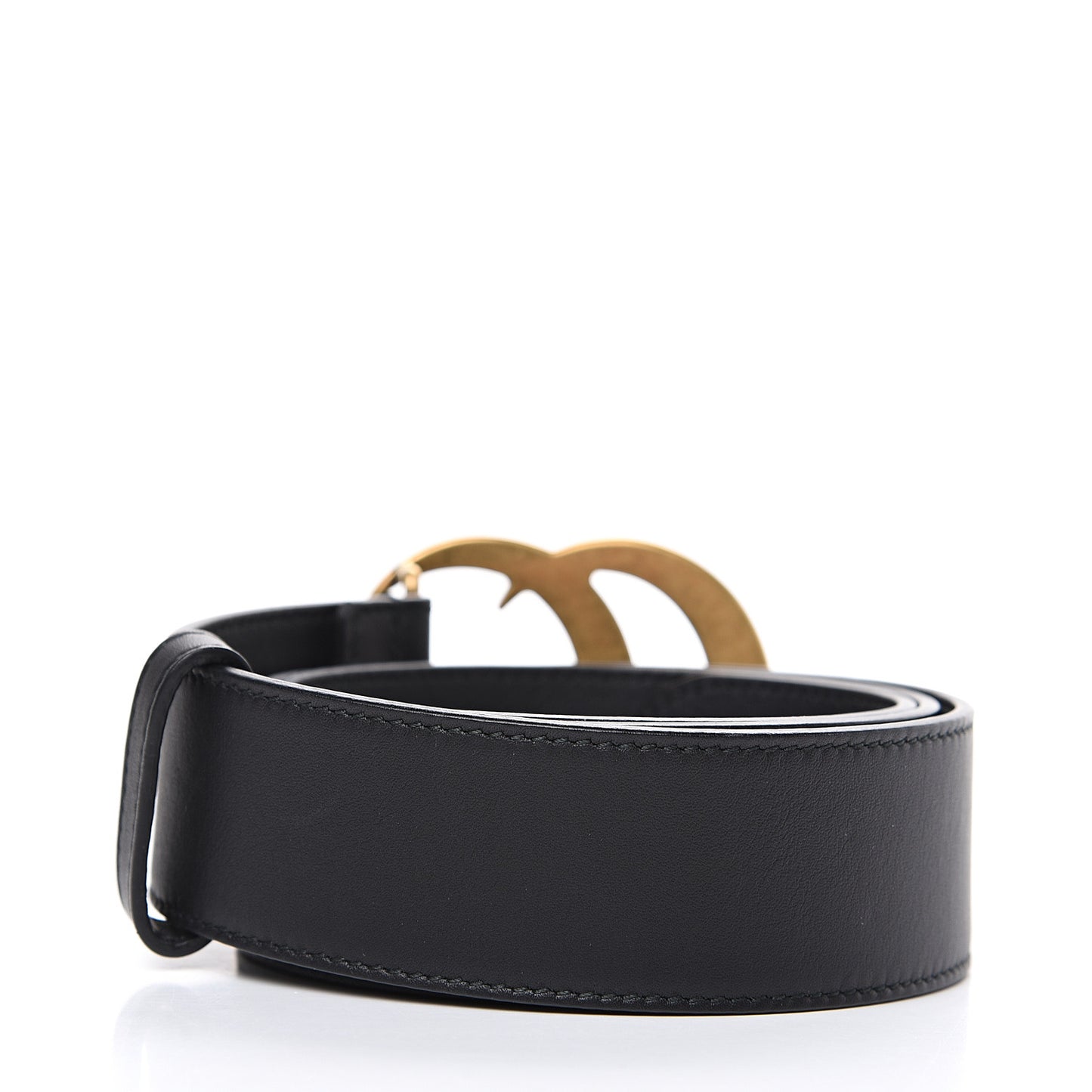 Calfskin Double G 40mm Belt 80 32 Black