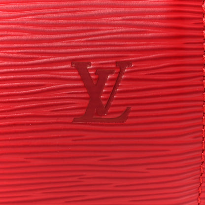 Louis Vuitton Epi Soufflot Castillan Red 11 of 13