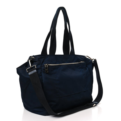 Prada Nylon Vela Baby Bag Blue 3 of 9