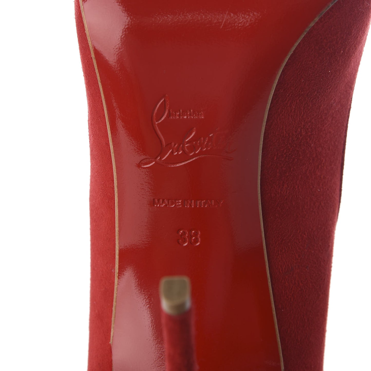 Veau Velours Pigalle Follies 100 Pumps 38 Oeillet