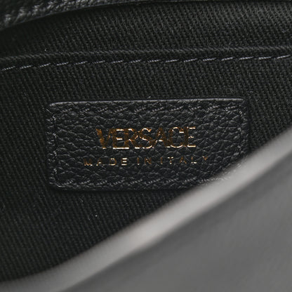 Versace Calfskin La Medusa Small Hobo Crossbody Black 6 of 8